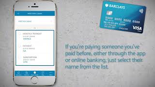 The Barclays app | How to make payments