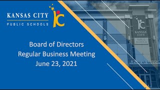 School Board Meeting - Wednesday, June 23, 2021