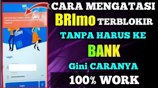 Cara Mengatasi BRImo Terblokir||Cara Mudah Dan Cepat