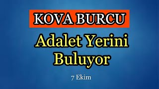 Kova Burcu 7 Ekim - 13 Ekim Burç Yorumları