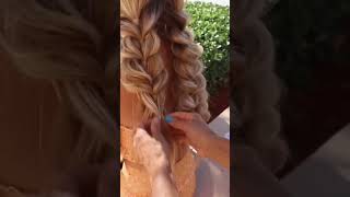 Beautiful and stylish Girls hair style #hairstyle #fashion # YouTube shorts