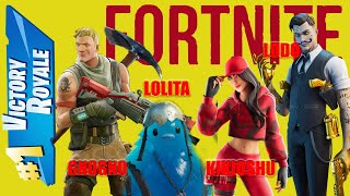 FORTNITE Petite partie chill pleine de rebondissement avec lolita gnogno ludo kikioshu