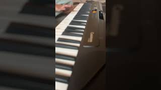 Gayatri mantra on piano