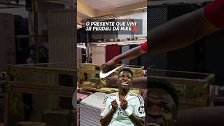 O presente que Vinícius Júnior perdeu da Nike 🎁⛔ #vinijr #rodri #ballondor #futebolbrasileiro