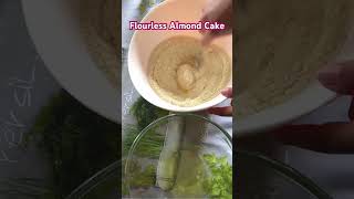 Flourless Almond Cake - low carb, gluten free, reduced sugar sponge cake