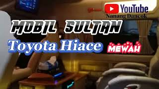 Toyota Hiace bekas rasa sultan #farelprayoga