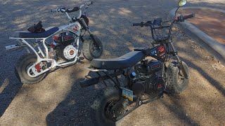 First Time At The Dirt Spot!!! Ripping Around The Streets On Minibikes!!