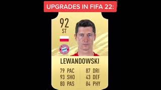 Upgrades in Fifa 22