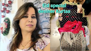 Eid special desiner Kurtas Haul |New Kurta Hack | @rituslifestyle