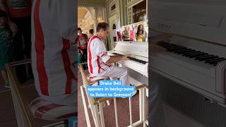 Drake Bell at Casey’s Corner in WDW Magic Kingdom