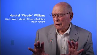 Hershel "Woody" Williams on Iwo Jima and Heart Disease