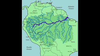 🌊  The Amazon River – 9 Countries in Order Mnemonic & How the Amazon Went in the Opposite Direction!