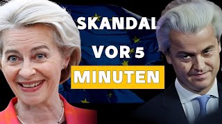 GEERT WILDERS HAT URSULA VON DER LEYEN ÜBERRASCHEND IN EINER SCHOCKIERENDEN NACHRICHT KRITISIERT!