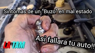 SINTOMAS de LOS "BUZOS" dañados / ESTO HARA TU AUTO!!