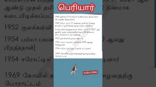 பெரியார் சிறப்பு #tnpscshorts #periyar #exam #group4 #group2