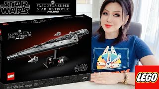 🖤 LEGO Star Wars Executor Super Star Destroyer (75356) Speed Build | Abbi Happy, the LEGO Frenetic