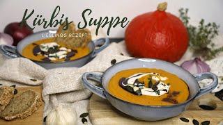 Mein Lieblings Kürbis Suppen Rezept - vegan & gesund