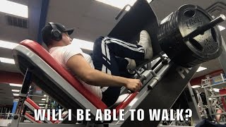 Vlog #11 Leg Day | The Incident