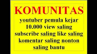 Share video kalian di sini