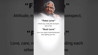 fake love 😭vs real love #abdulklamsir #motivational #ytshorts #viral