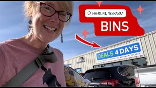 Shopping the Fremont, NE Overstock BINS Store $1 Day to Sell on eBay, Poshmark, & Whatnot