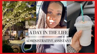 (Vlog 28) A Day In The Life of a Administrative Assistant in Atlanta | Full Time Office Job | 9-5