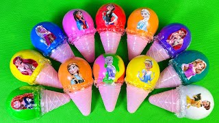 Looking For Disney Princesses Slime With Ice Creams - Satisfying Slime ASRM