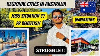 Best Regional Cities for International Students 🌏🇦🇺 | Pros, Cons, and Job Opportunities! #australia