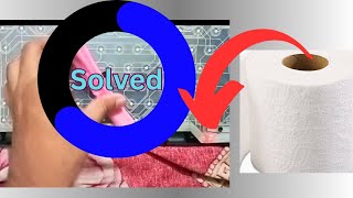 Repair keyboard keys not working with tissue paper.#keyboard_repair