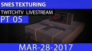 Texturing SNES in Substance Painter! PT.5