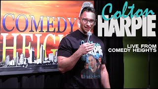 Colton Harpie -  LIVE from Comedy Heights  (Clean Comedy Set) 🎭 Standup Comedy #coltonharpie #shorts