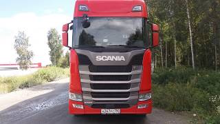 Обзор Scania S500.Первые впечатления от машины!!!!!!!