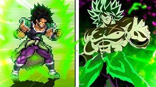 NOVO BROLY OP NO MUGEN COM 3 FORMAS TEM ATÉ ROSE