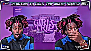 Reacting to Girls Trip Miami Trailer