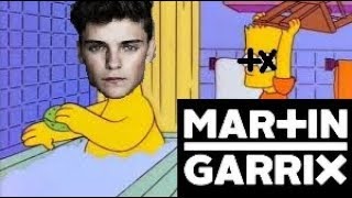 Bart Hits Homer With Chair but it's a Martin Garrix Remix