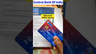 Central Bank of India ATM card apply online | Cent Mobile App