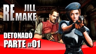 Resident Evil Remake - Jill Normal #01 - A MANSÃO - Detonado Legendado