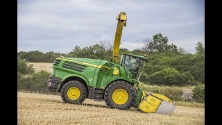 Žito 2017 - John Deere 8800i + Zürn Profi Cut 620 + Tatra Phoenix AgroTruck 8x6