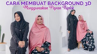 Membuat Background Studio Foto menggunakan Papan Triplek