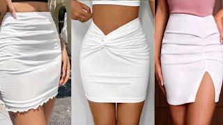 Top 10 Stylish Short casual skirt fo 2024/ How to Style Short casual skirt Trendy Look casual outfit