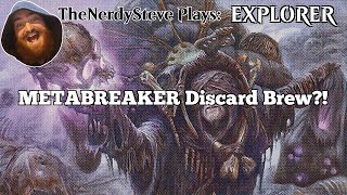 METABREAKER Discard Brew?! | Mono Black | Top Mythic | Bo3 Explorer | MTG Arena