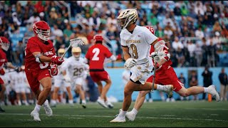 Cornell vs Notre Dame 2024 Men's Lacrosse Highlights ft. Lax Guy Scotty