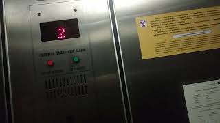 Older Kone elevator at Chongnonsri BTS Station Bangkok Thailand (National Stadium direction)