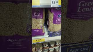 Masoor Daal Green lentils in Tesco special offer