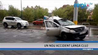 UN NOU ACCIDENT LANGA CLUJ ARENA