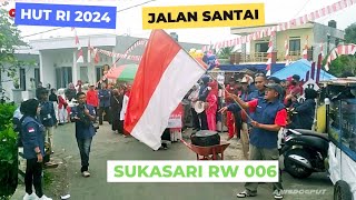 Jalan Santai || HUT RI 2024 | Sukasari Rw 006