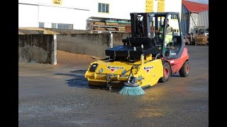 RABAUD - Balayeuse autonome pour chariot élévateur TURBONET 1500 AUTONOME