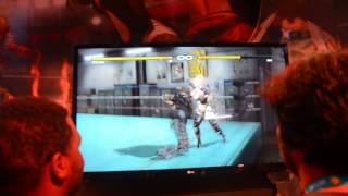 Dead or Alive 5 Ultimate shakycam gameplay footage from E3 Part 2