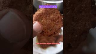 Minced chicken cutlets for lunch and dinner #shortvideo #shorts #food #yummy #streetfood #chicken