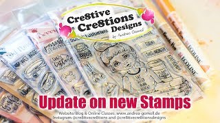 Cre8tive Cre8tions Stamps - Update